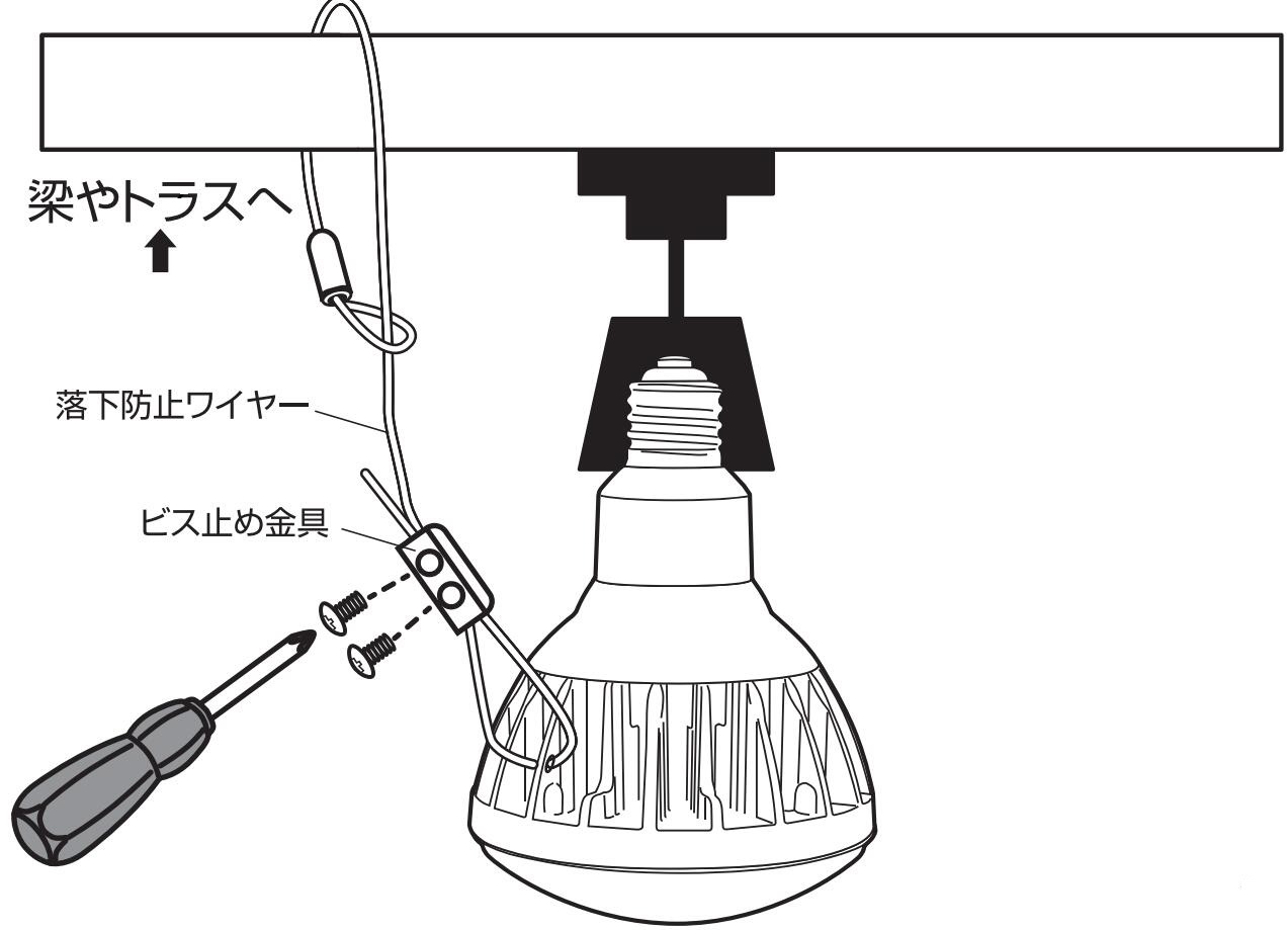 電球型LED交換球